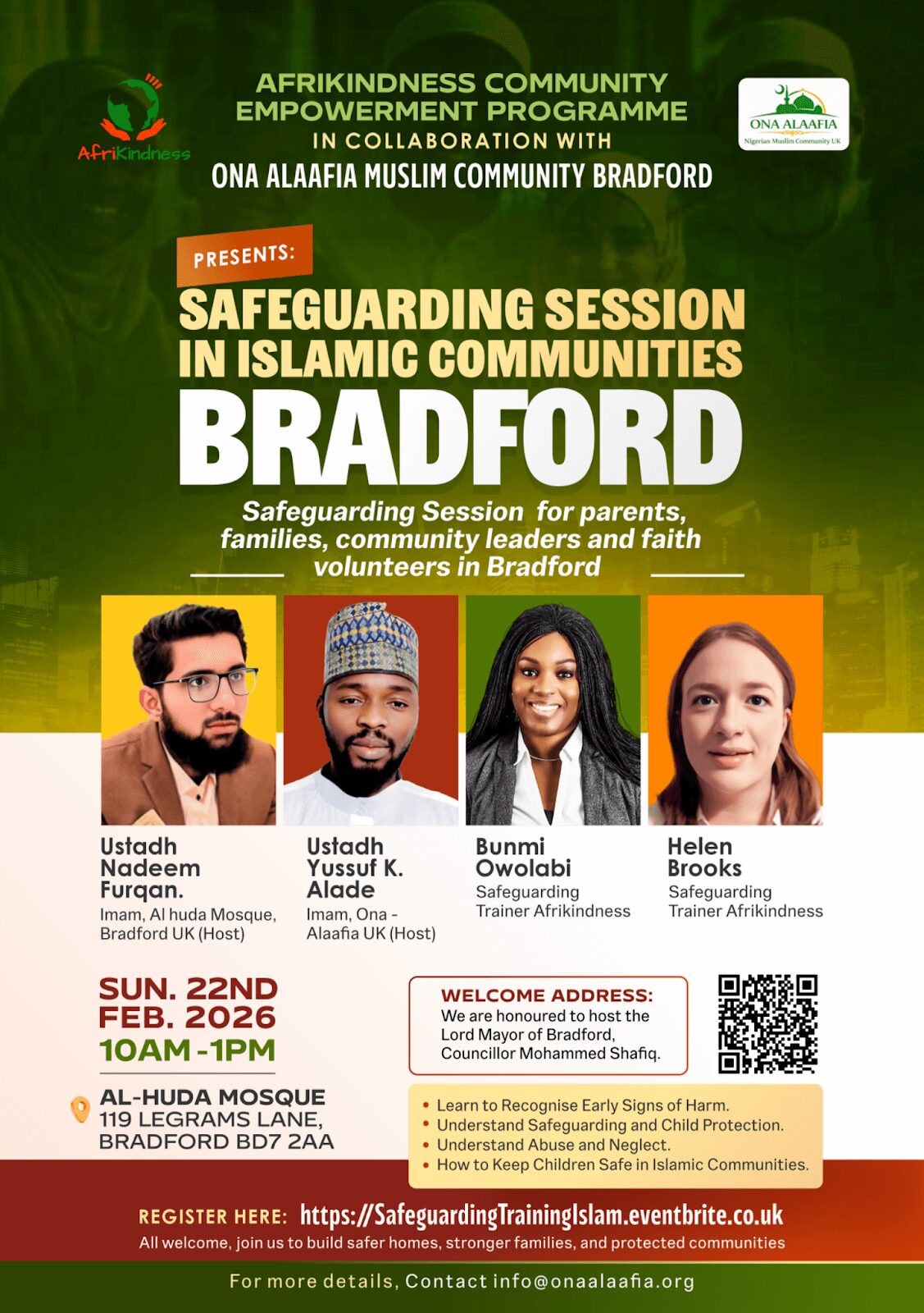 Safeguarding Training in Islamic Communities Bradford
