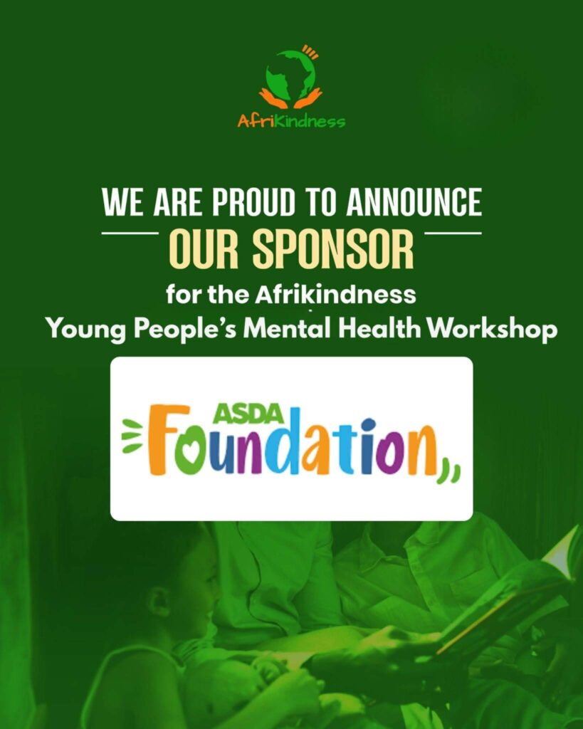 Afrikindness Secures Asda Foundation Funding to Support Young People’s Mental Health and Leadership Development in Leeds